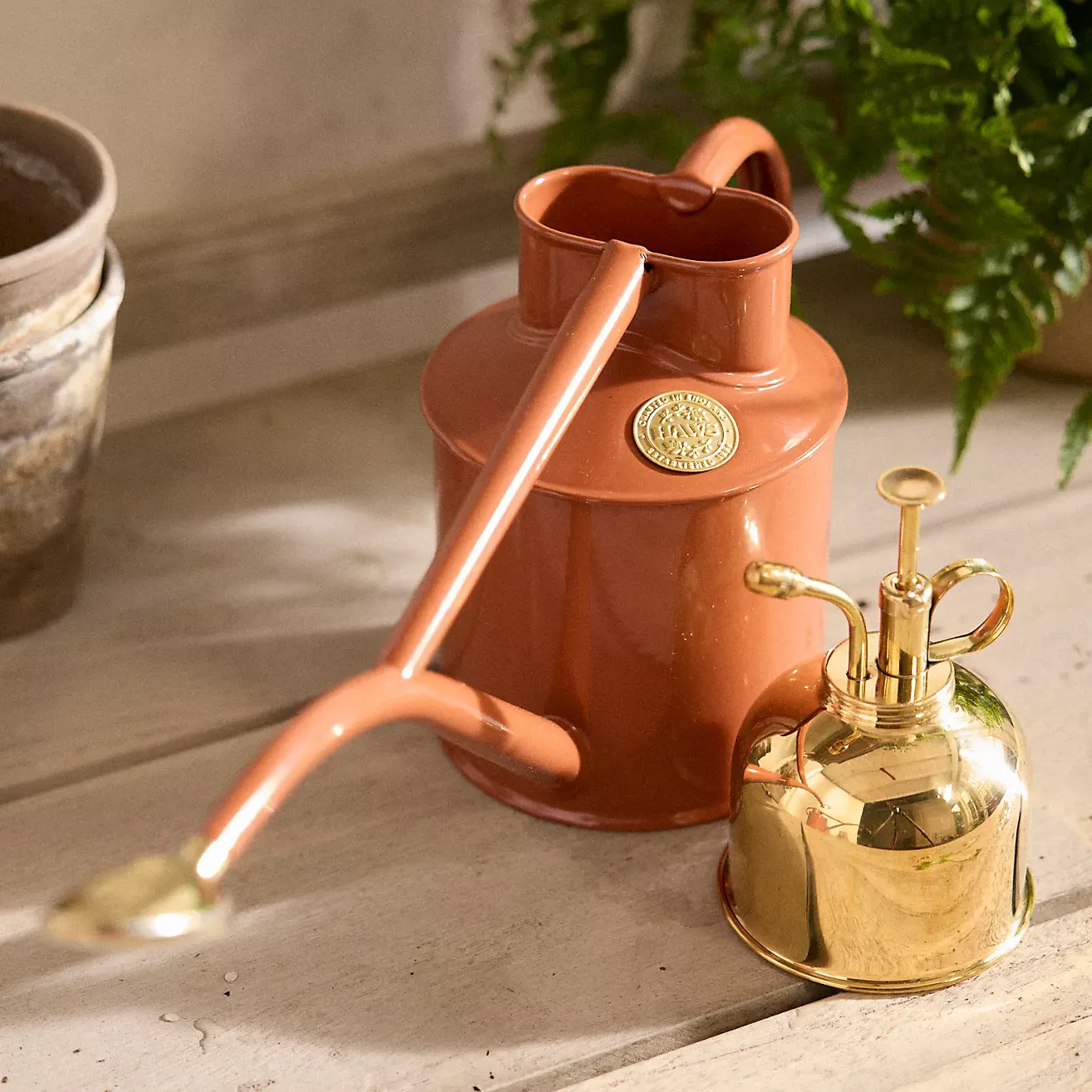 Haws Rowley Ripple Watering Can + Mister Gift Set