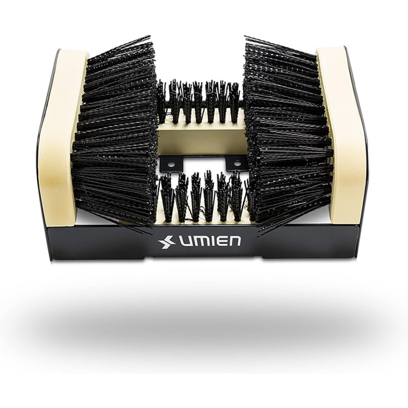 Latitude Run® Umien Bullard Boot Scraper Outdoor Shoe Brush - Shoe Cleaner Brush, Boot Scrubber With Extended Flaps & Reviews | Wayfair