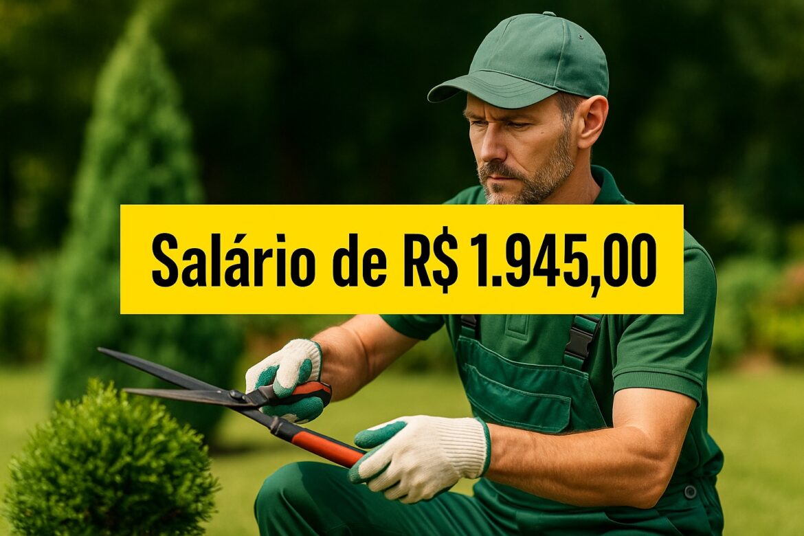Job opening for a Gardener: Salary of R$ 1.945,00 + Benefits and opportunity for growth at Senac The Grande Hotel Campos do Jordão is hiring a gardener, offering a salary of R$ 1.945,00, a 44-hour work week, and benefits.