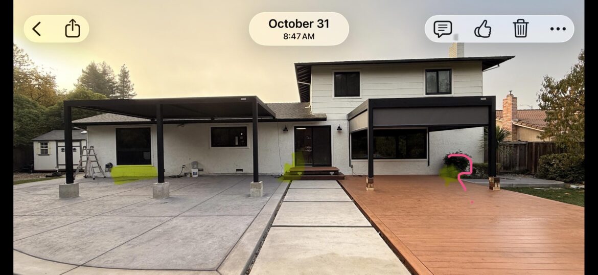 Sanity check needed! Backyard reno frustrations