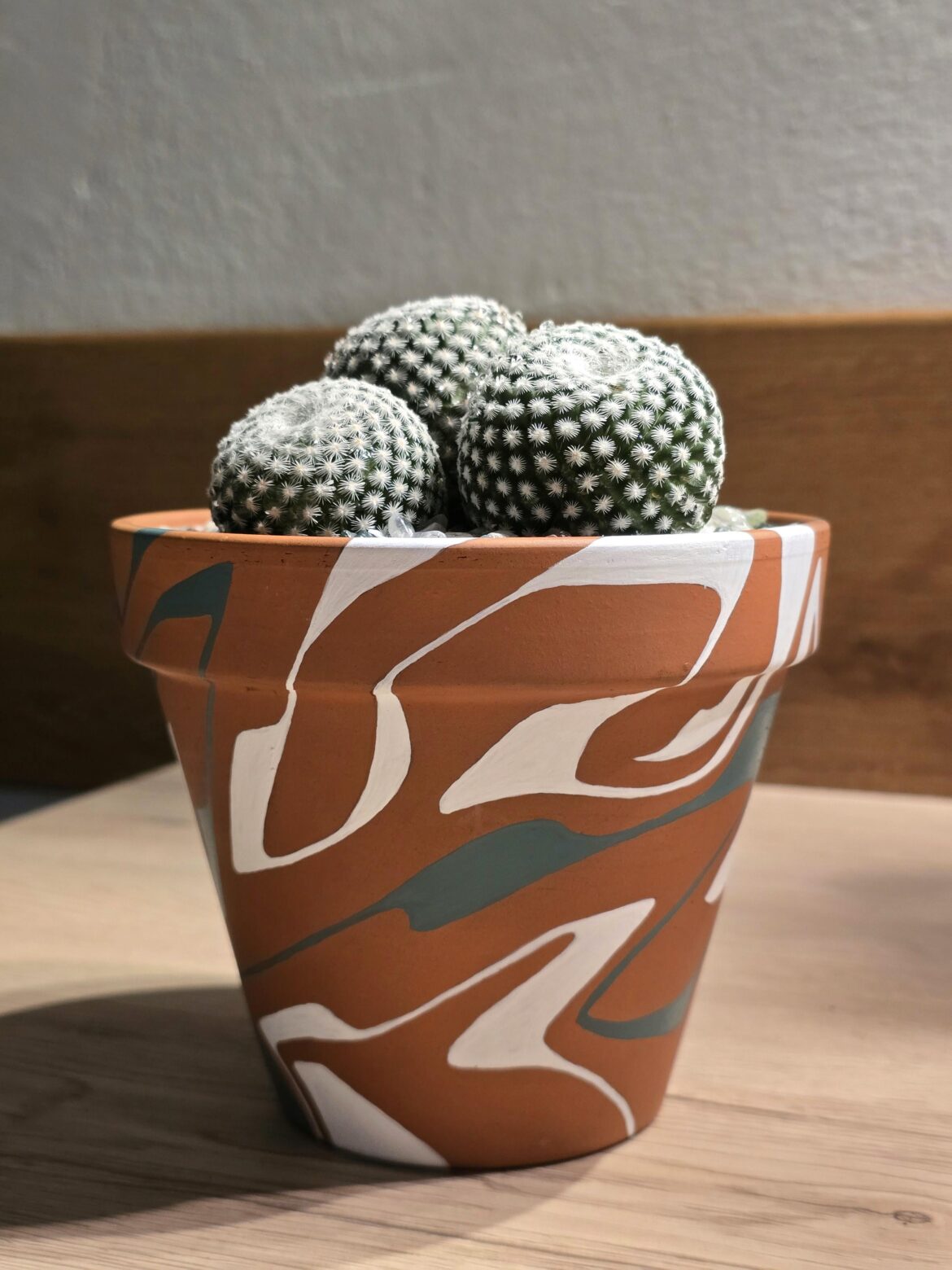 painted a pot for a co-worker