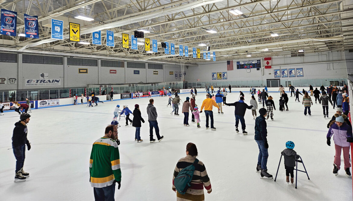 Ring in the New Year on ice at Bloomington Ice Garden