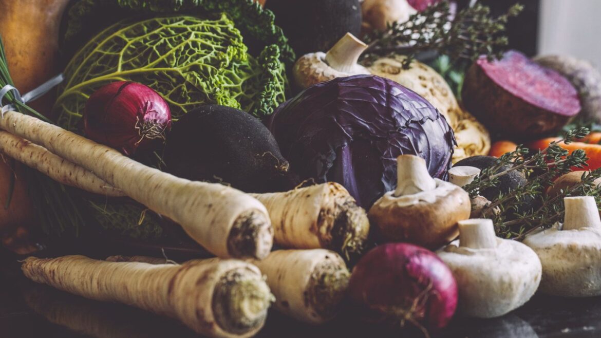 Vegetables to harvest in December: 7 more unusual crops Winter vegetables such as cabbage and parsnips are harvested from the garden