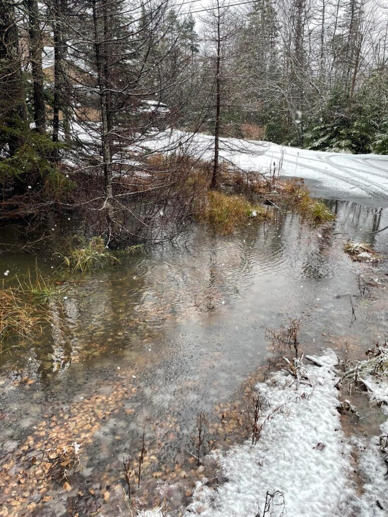 Drainage across/under driveway