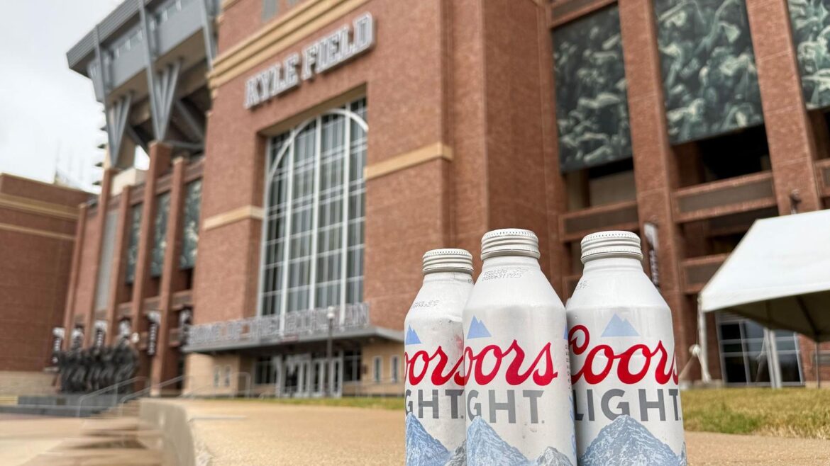 Coors Light Beer Garden to Open Saturday Prior to A&M/Miami – Texas A&M Athletics COLLEGE STATION, TX - March 01, 2025 - Trev Alberts During the 50 years of Women?s Athletics celebration at the Ford Hall of Champions in College Station, TX. Photo By Wesley Bowers/Texas A&M Athletics