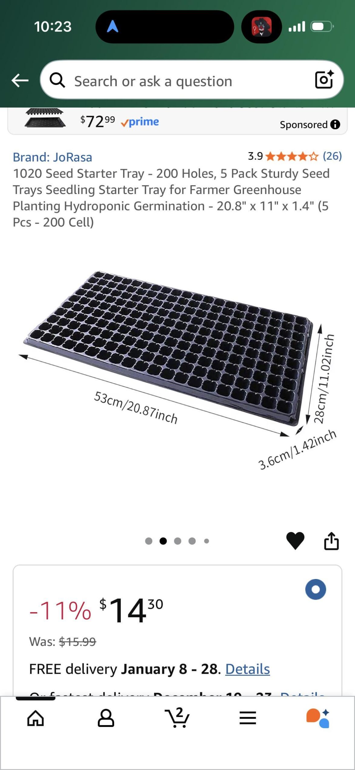 Are these trays deep enough for native grass plugs? Are these trays deep enough for native grass plugs?