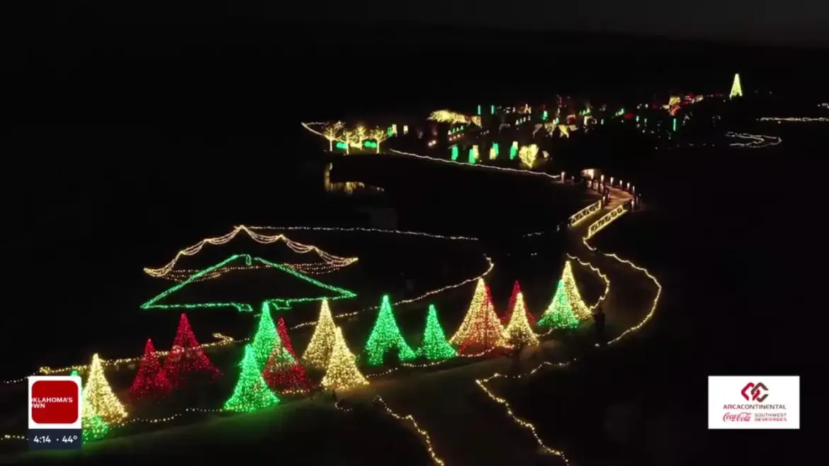 Tulsa Botanic Garden lights up holiday season with Garden of Lights Tulsa Botanic Garden lights up holiday season with Garden of Lights