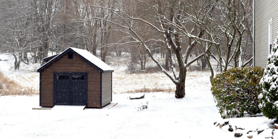 7 things not to store in the shed this winter