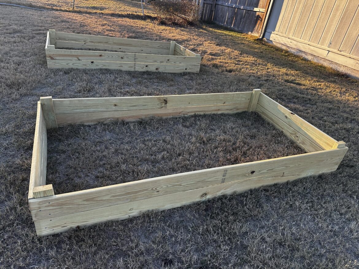 So built these garden beds in prep for spring and my wife wants me to add another board deeper what would be the best way to do this with out having to rebuild the whole thing