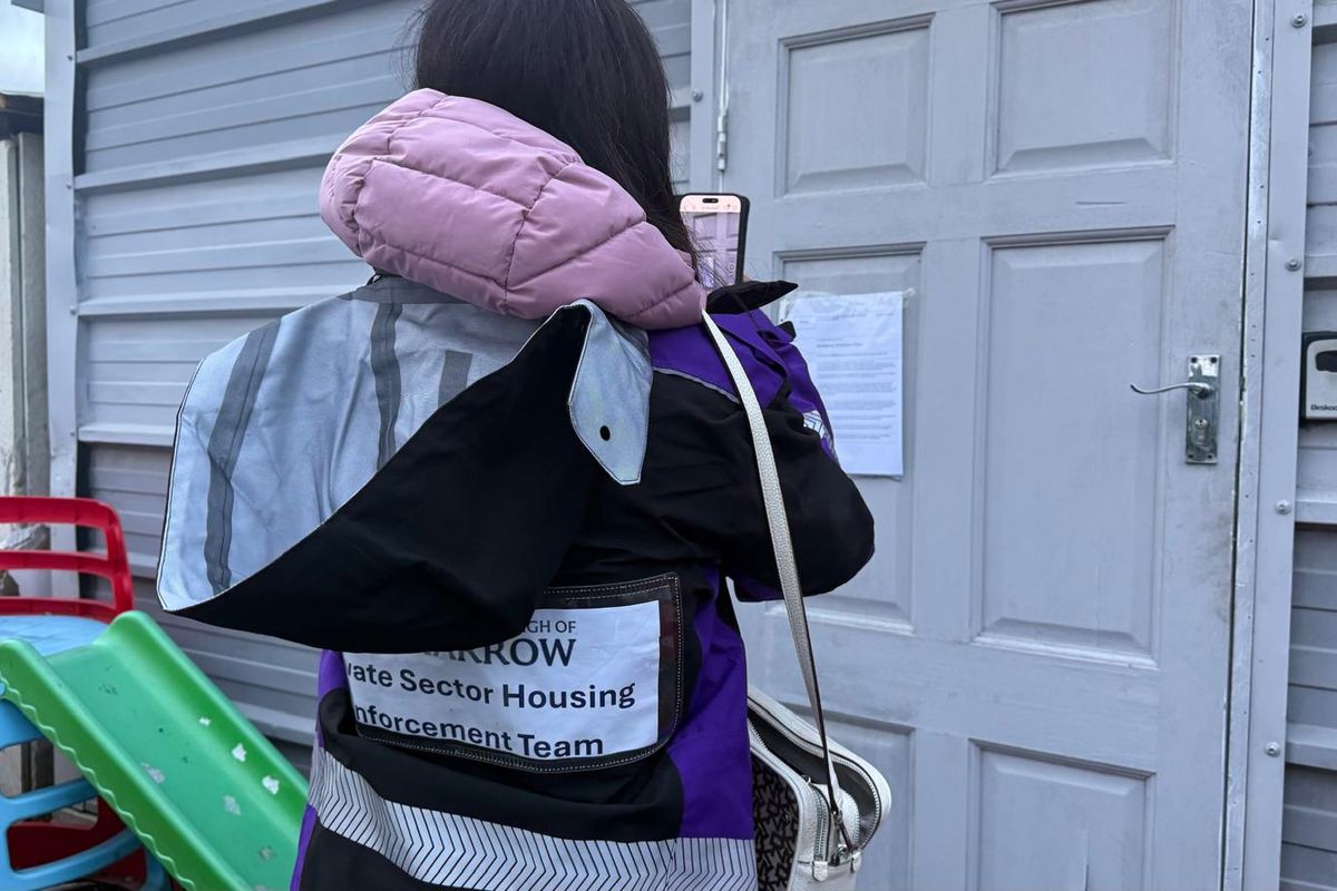 The dodgy landlord was slapped with a £5,000 fine