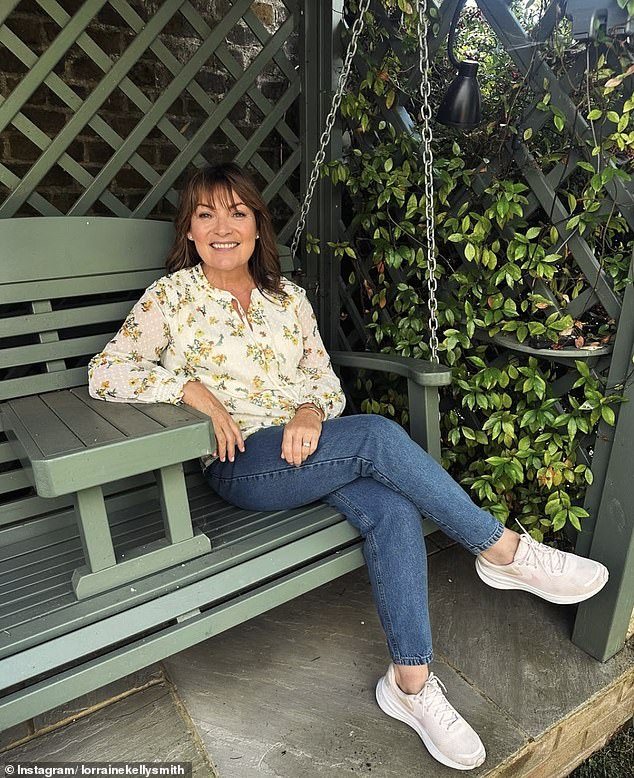 Interiors expert Jordana dubbed Lorraine's garden 'totally fine' - but said it isn't 'luxurious or pretty'