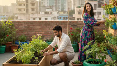 Rooftop gardens root connections