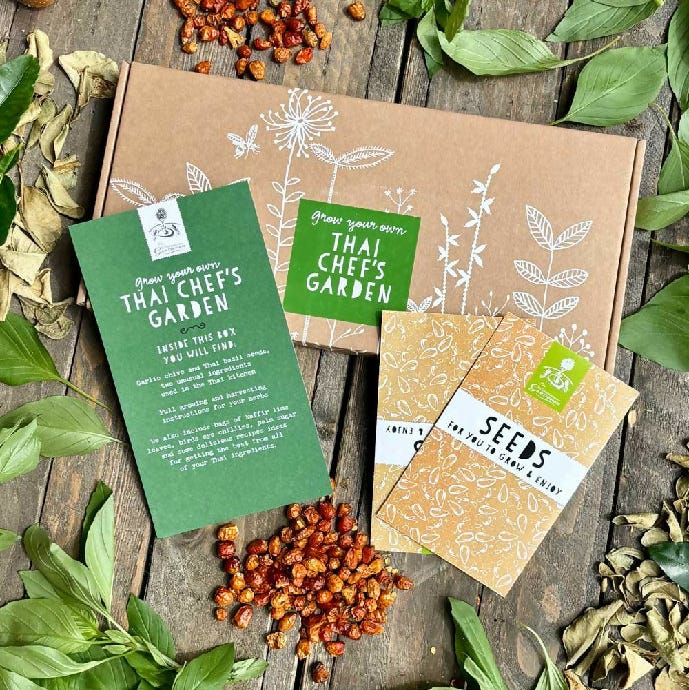 GROW YOUR OWN THAI CHEF'S GARDEN GIFT BOX
