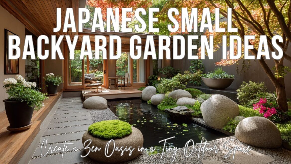 HE Japanese Small Backyard Garden Ideas  Create a Zen Oasis in a Tiny Outdoor Space