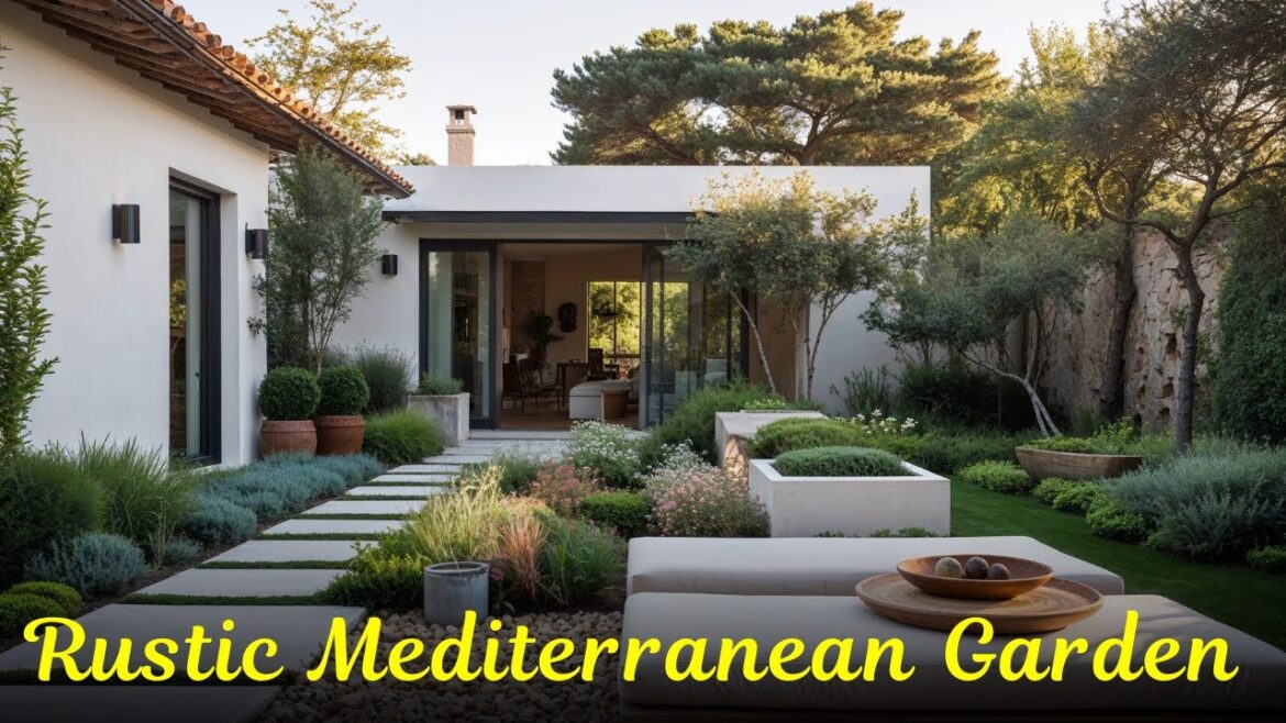 Rustic Mediterranean Garden Design 2025 | Outdoor Living Ideas