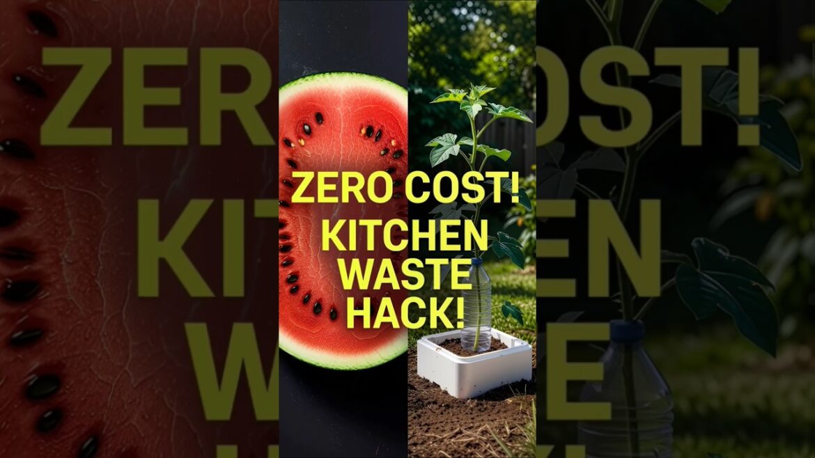 Grow AMAZING Watermelon from Kitchen Waste Now?