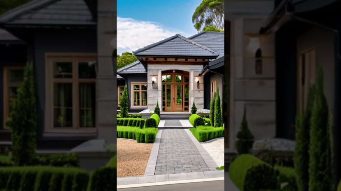 Stunning Modern Family Home Exterior! ✨ #ModernHome #FamilyHome #CurbAppeal