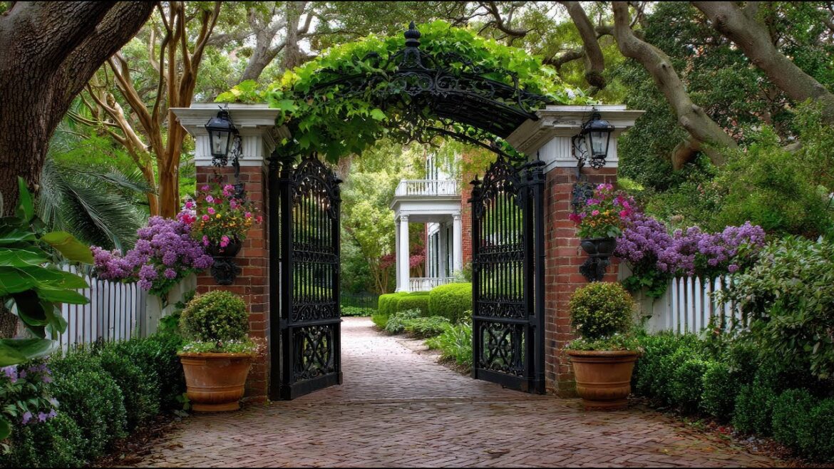 Small Front Yard, Big Luxury: Stunning Garden Gates & Arches That Transform Entrances Small Front Yard, Big Luxury: Stunning Garden Gates & Arches That Transform Entrances
