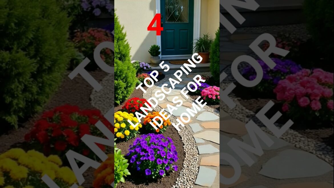modern top 5 landscaping ideas for home #garden #landscape #viral