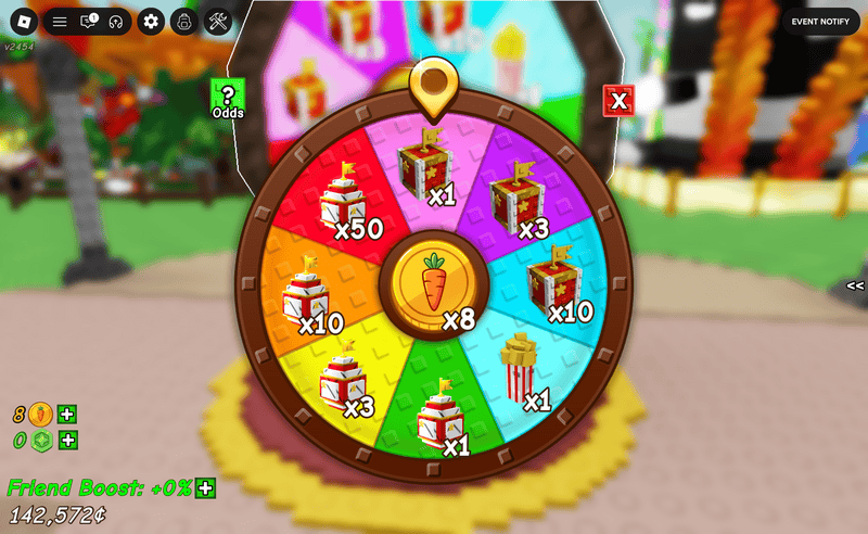 Roblox: Grow a Garden – Spinning Wheel Roblox: Grow a Garden - Spinning Wheel