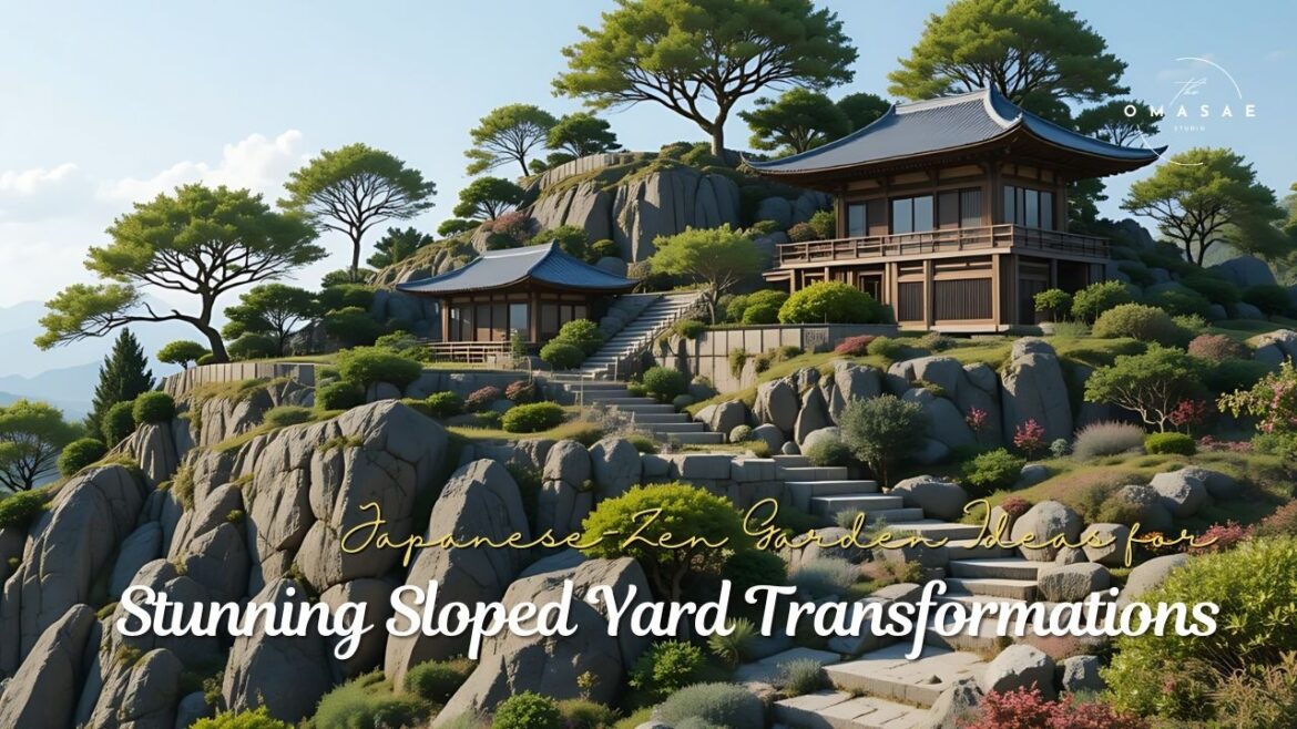 Japanese Zen Garden Ideas for Stunning Sloped Yard Transformations