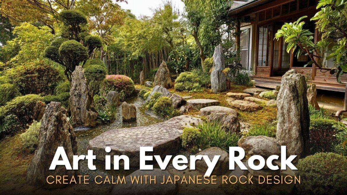 Artistic Stonework in Japanese Rock Gardens | Peaceful Backyard Ideas
