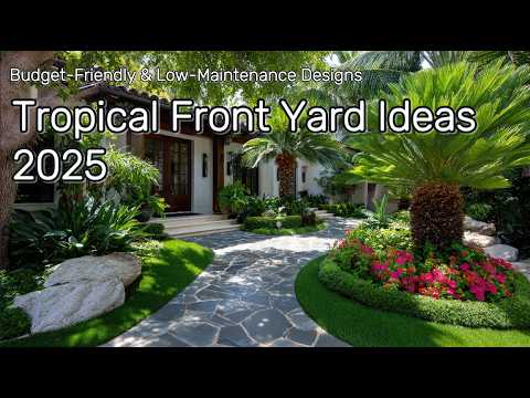 🌴 Tropical Front Yard Ideas 2025: Budget-Friendly & Low-Maintenance Designs 🌴 Tropical Front Yard Ideas 2025: Budget-Friendly & Low-Maintenance Designs