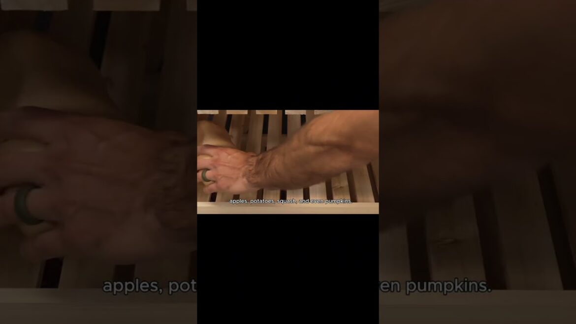 Storage Your Produce with @Farmer NIck