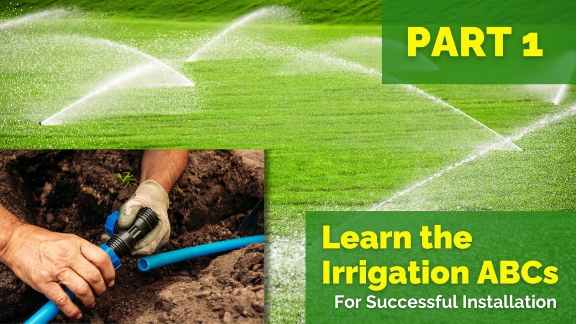 IRRIGATION INSTALLATION ABCs for SUCCESSFUL DIY INSTALL | PART 1 IRRIGATION INSTALLATION ABCs for SUCCESSFUL DIY INSTALL | PART 1