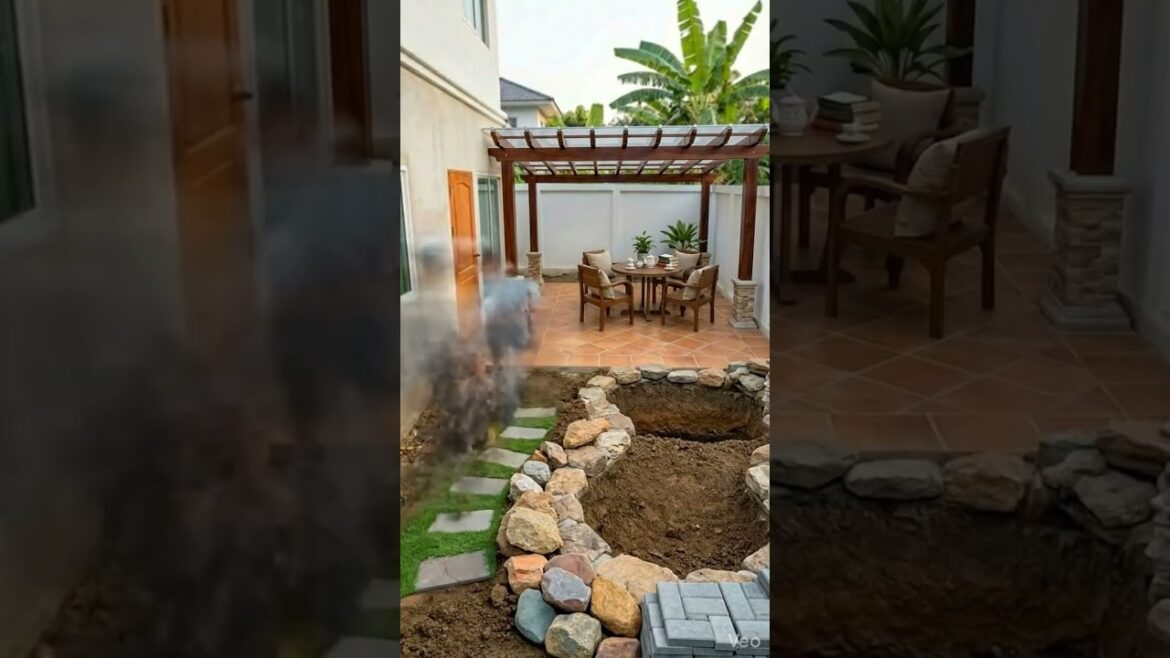 Small Backyard Patio Transformation ✨
