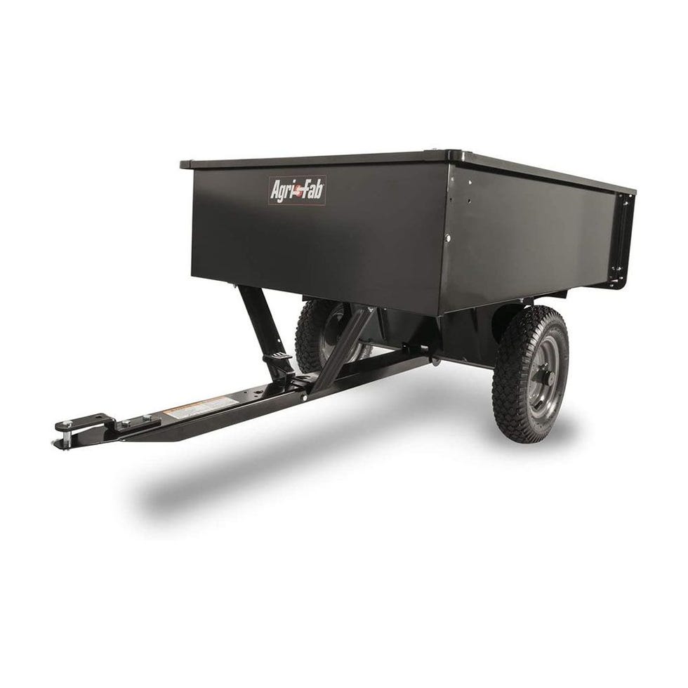750-Pound Max Utility Tow Behind Dump Cart