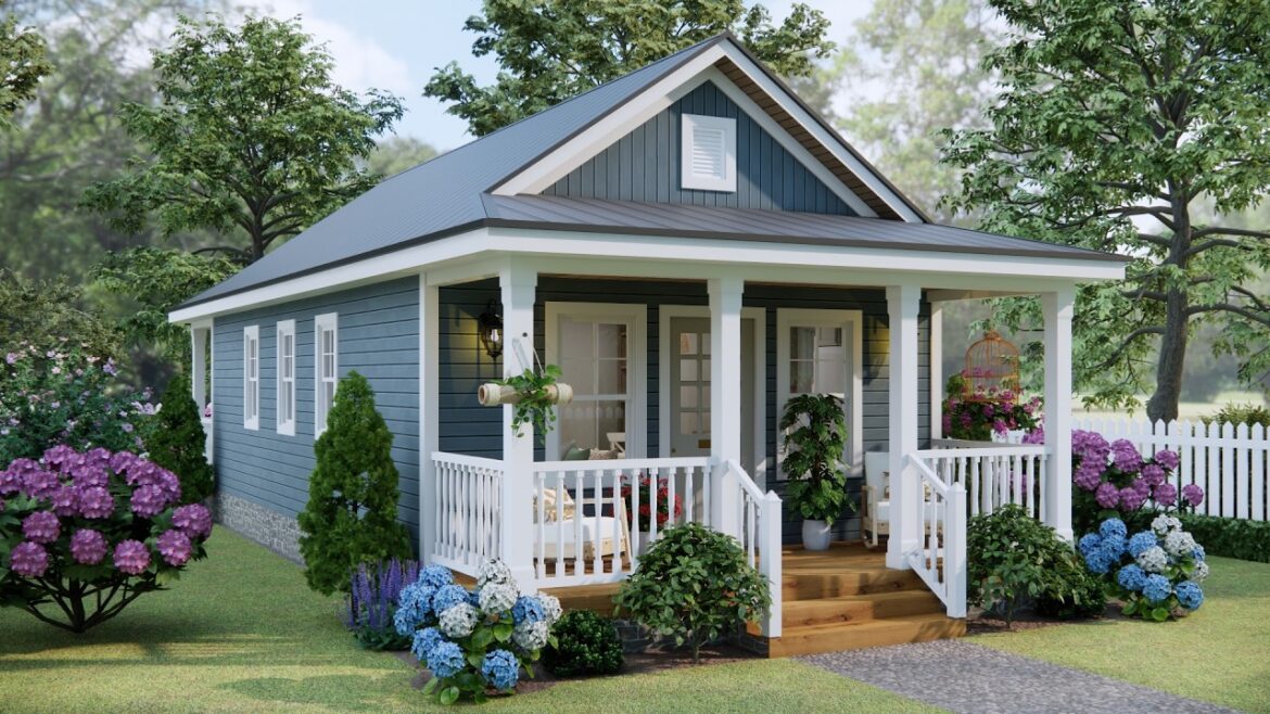 This 464 Sq Ft Tiny House Has a Brilliant Floor Plan! Full Tour