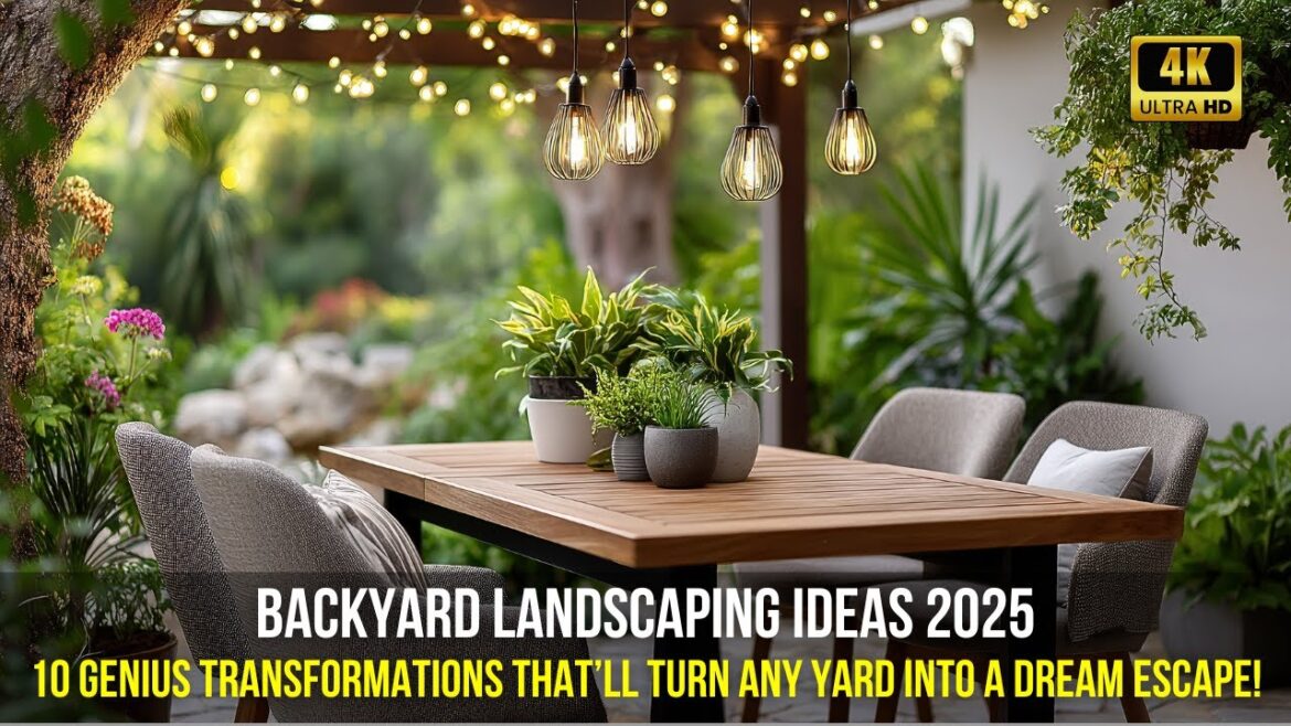 Backyard Landscaping Ideas 2025: 10 Genius Transformations That’ll Turn Any Yard Into a Dream Escape
