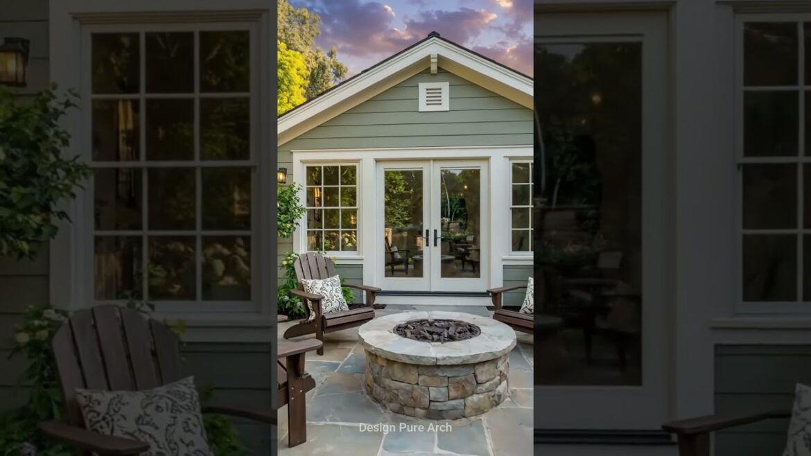 Dream Backyard Garden Studio Design 🏡✨ #shorts | Design Pure Arch