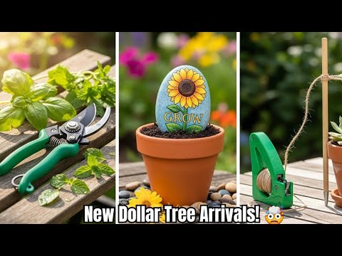 Dollar Tree New GARDEN SUPPLIES are Here !🪴(January 2026) Dollar Tree New GARDEN SUPPLIES are Here !🪴(January 2026)