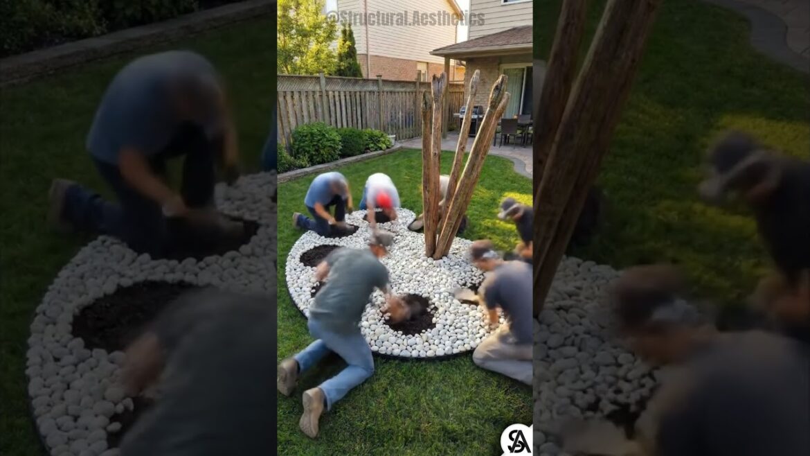 Garden Palette Masterpiece — A Backyard Dream Come True #landscaping #flowers #diy