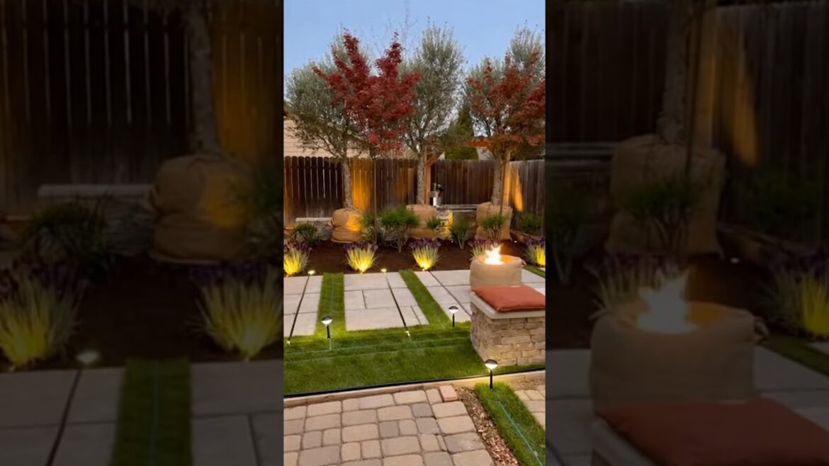 Luxury Backyard Renovation Time-Lapse #outdoordesign #luxurybackyard  #renovation