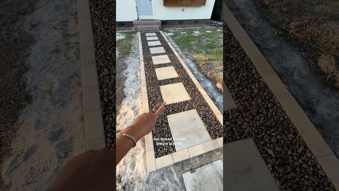 why we stopped the bricks on our path (front yard makeover update)