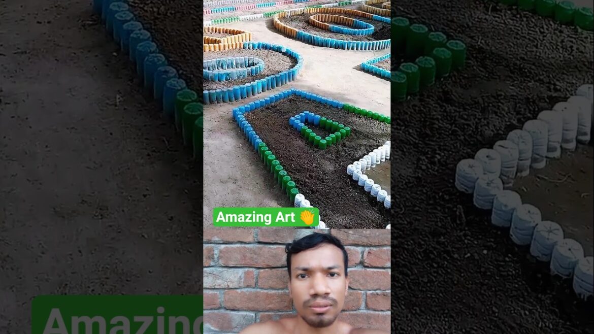 Creative Garden Design Using Plastic Bottles | DIY Garden Ideas Creative Garden Design Using Plastic Bottles | DIY Garden Ideas