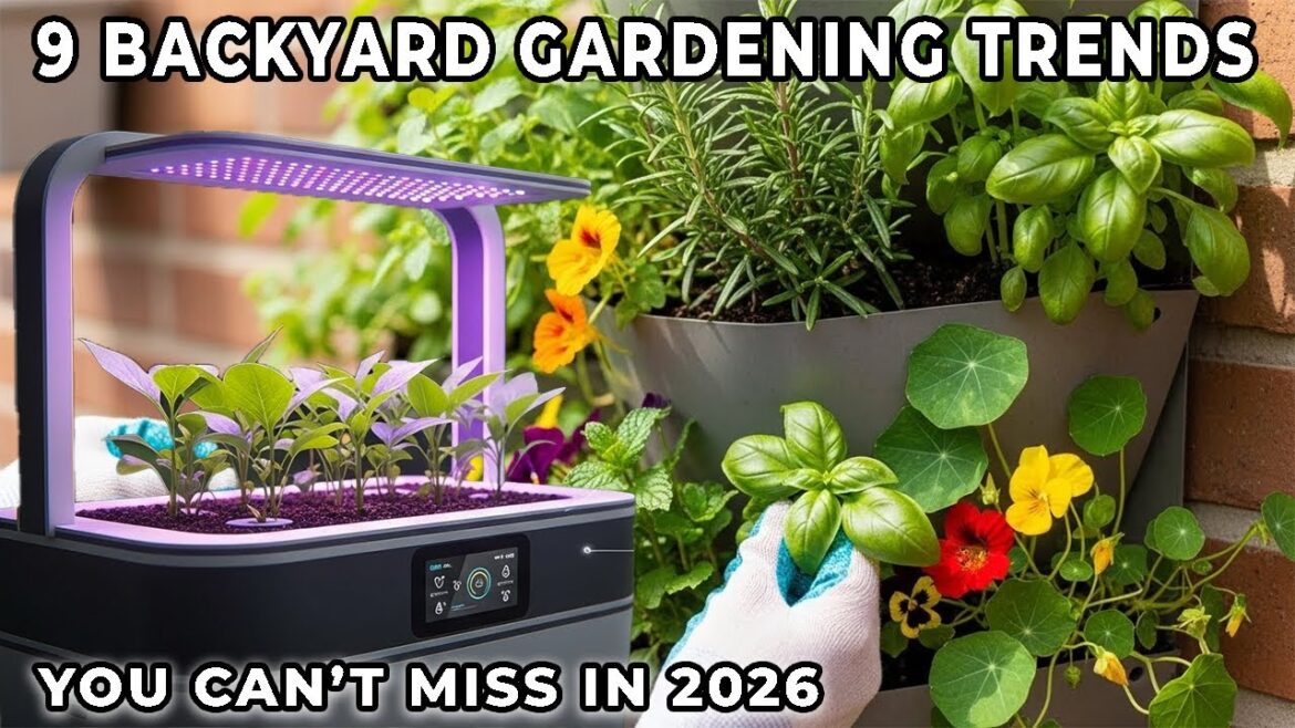 9 Backyard Gardening Trends You Can’t Miss in 2026