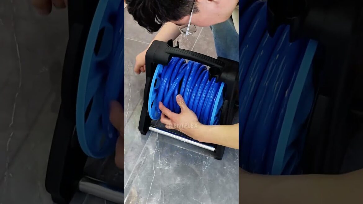 No More Messy Garden Hoses! #shorts #gardening #storage #tools #diy #home #hacks #organize No More Messy Garden Hoses! #shorts #gardening #storage #tools #diy #home #hacks #organize