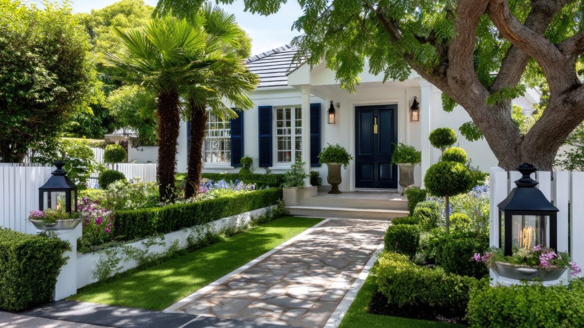 Small Front Yard Luxury Makeover: Elegant Entryways & Garden Gate Ideas (2026 Inspiration)