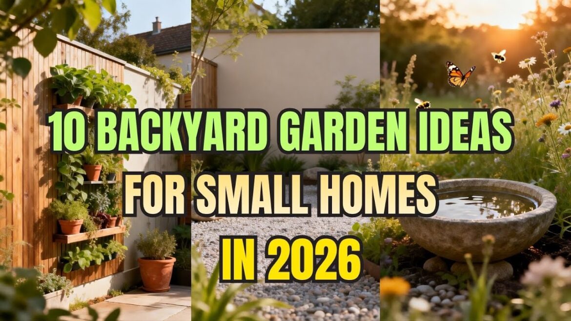 10 Backyard Garden Ideas for Small Homes That Will Change How Your Space Feels in 2026 10 Backyard Garden Ideas for Small Homes That Will Change How Your Space Feels in 2026