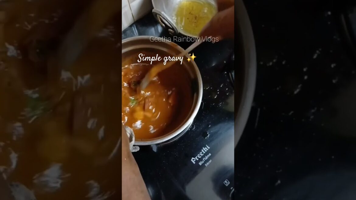 Lunch/Onion gravy🧅🥬#food#cooking#song