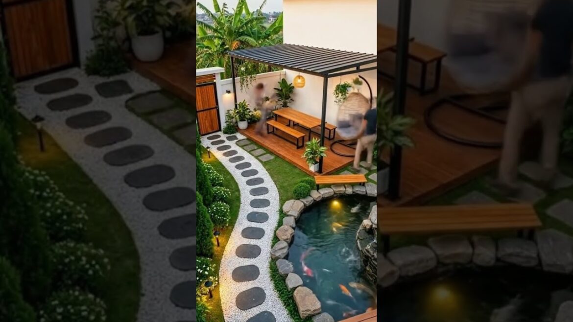 From Bare Ground to a Beautiful Backyard — A Complete Timelapse Transformation #diy #shorts From Bare Ground to a Beautiful Backyard — A Complete Timelapse Transformation #diy #shorts