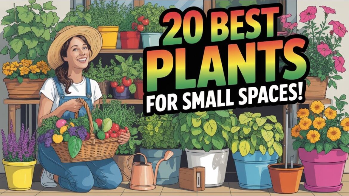 Top 20 Container Garden Plants for Small Spaces (Big Harvests in Pots!)