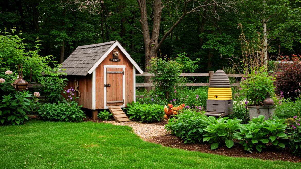 13 Rustic Farm Garden Ideas 🌾 | Cozy Backyard Designs for Natural Beauty