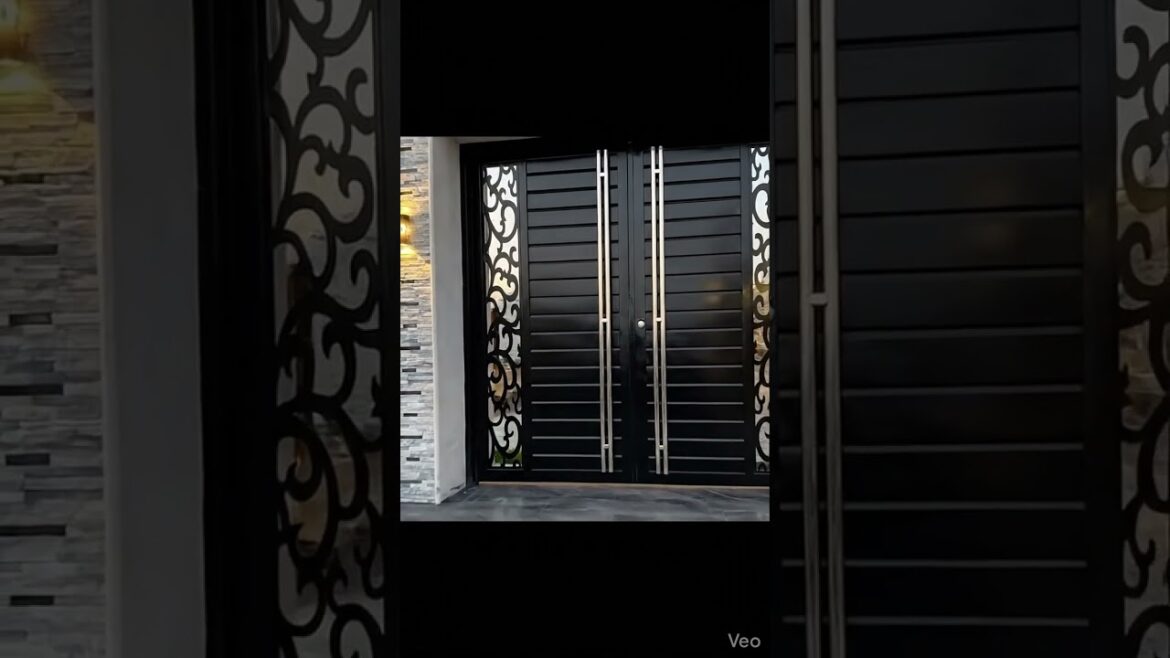 Beautiful gate design #shorts #shortsfeed #exteriordesign #beautifulexterior Beautiful gate design #shorts #shortsfeed #exteriordesign #beautifulexterior