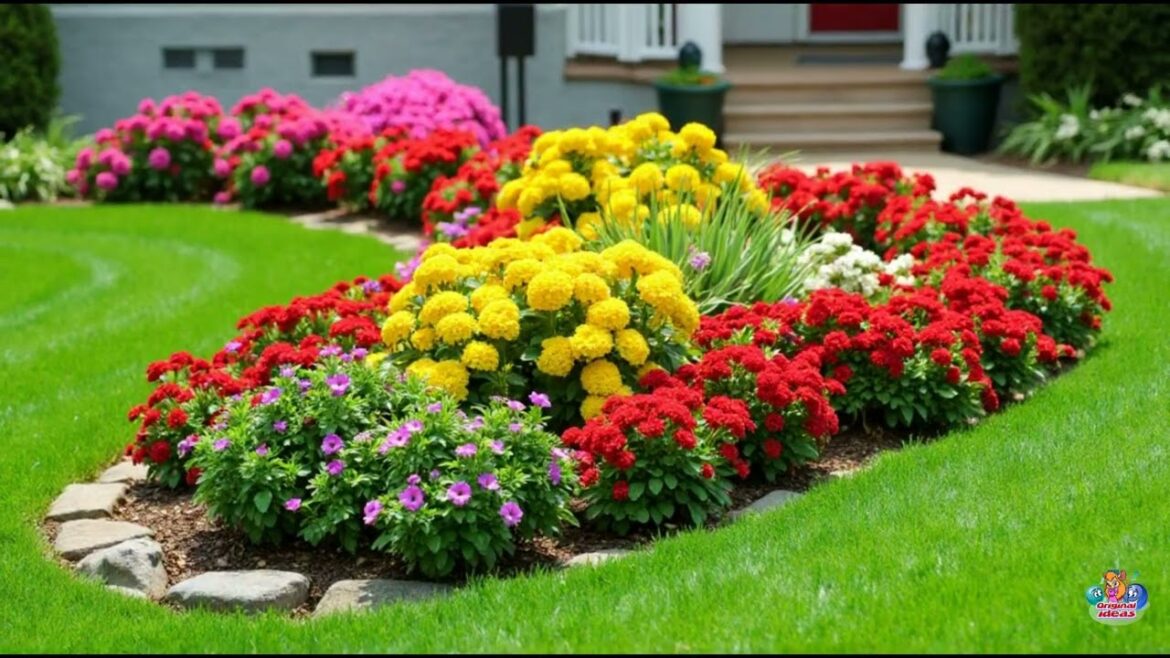 Creative Front of House Flower Garden Inspirations