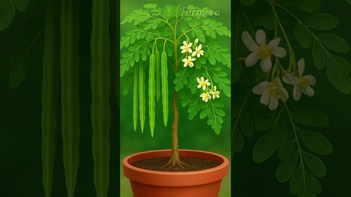 How to Grow Moringa (Drumstick) at Home | Fast & Easy Pot Gardening Tips